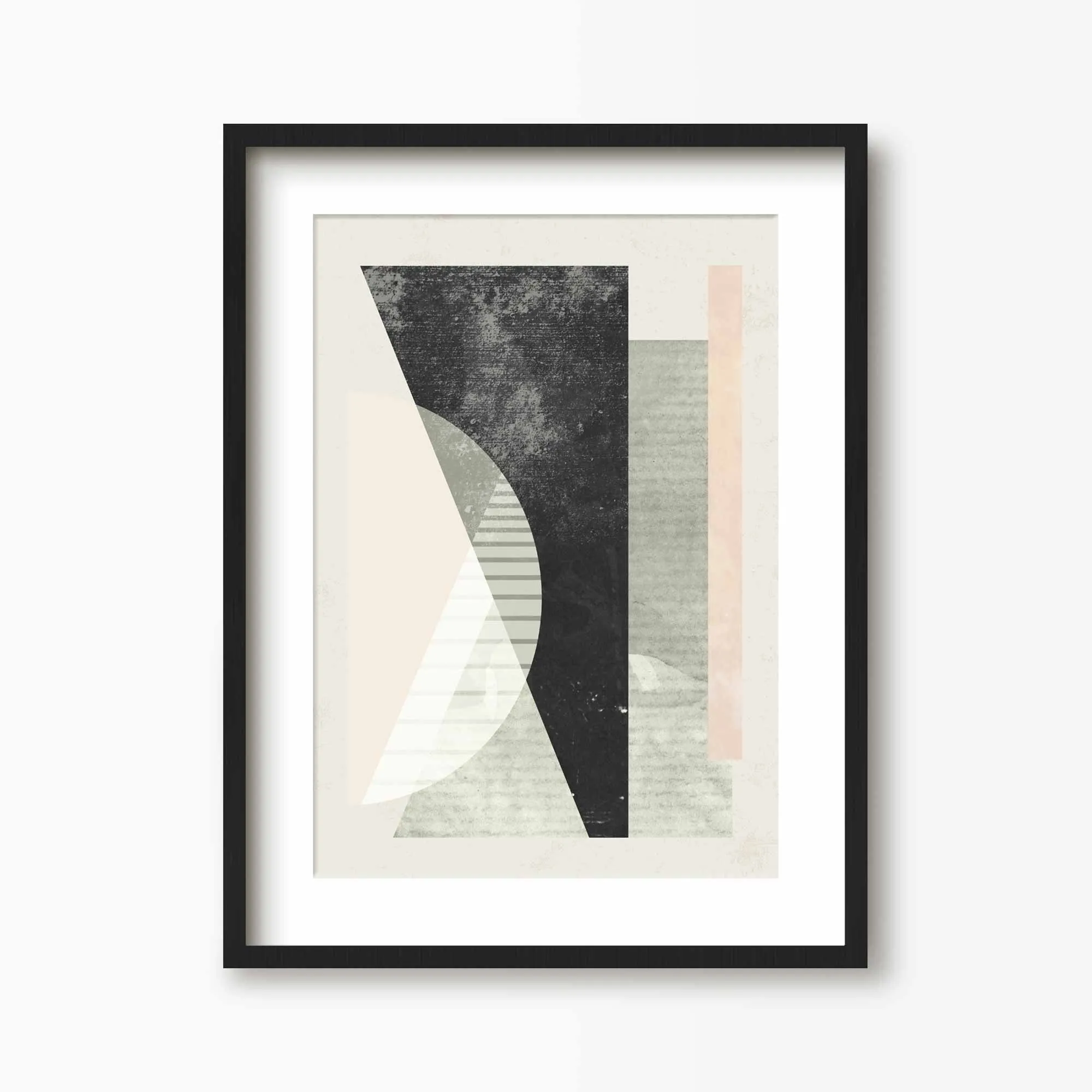 In the Beginning Abstract Art Print