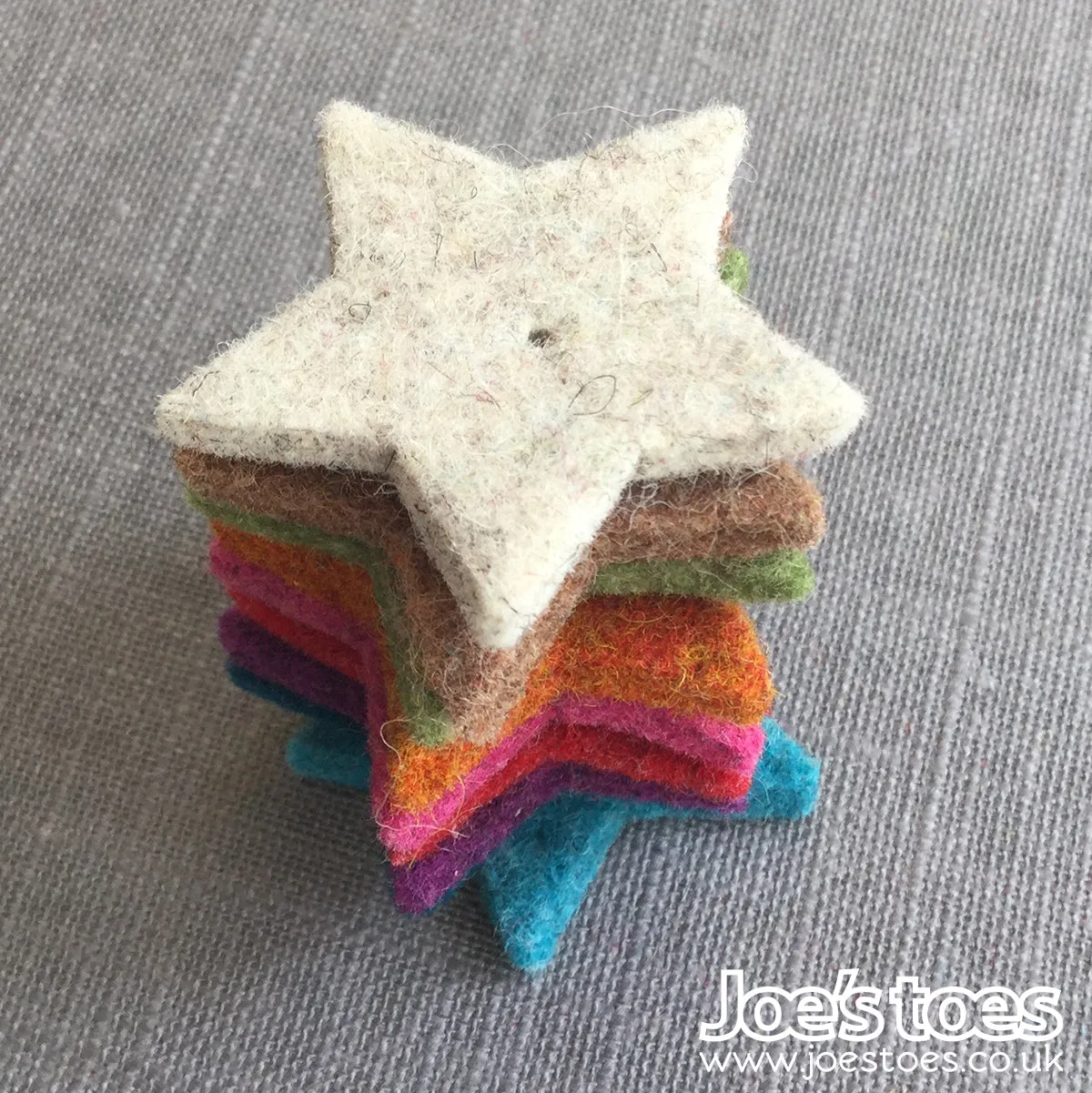 Joe's Toes Stars in Thick Wool Felt