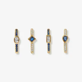 Karon sapphire earring set