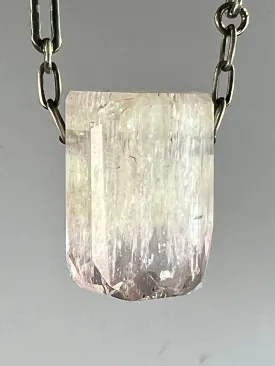 Kunzite Crystal Necklace