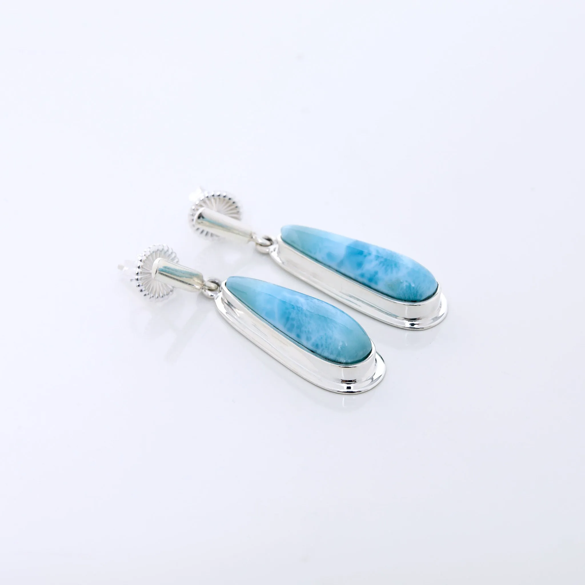 Larimar Earrings Greta