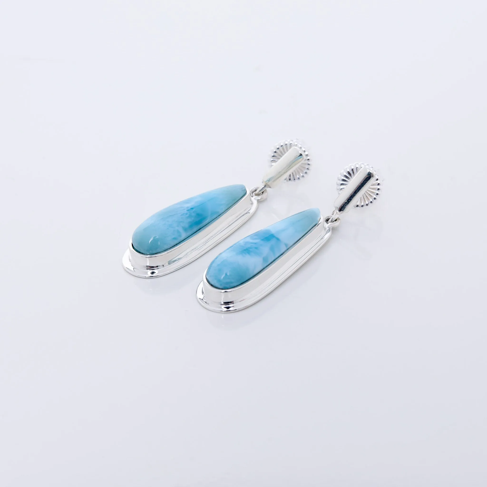 Larimar Earrings Greta