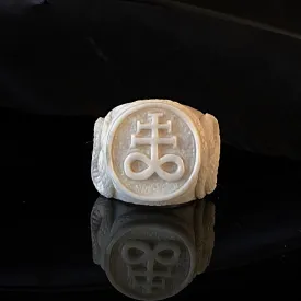 Leviathan Cross Ring