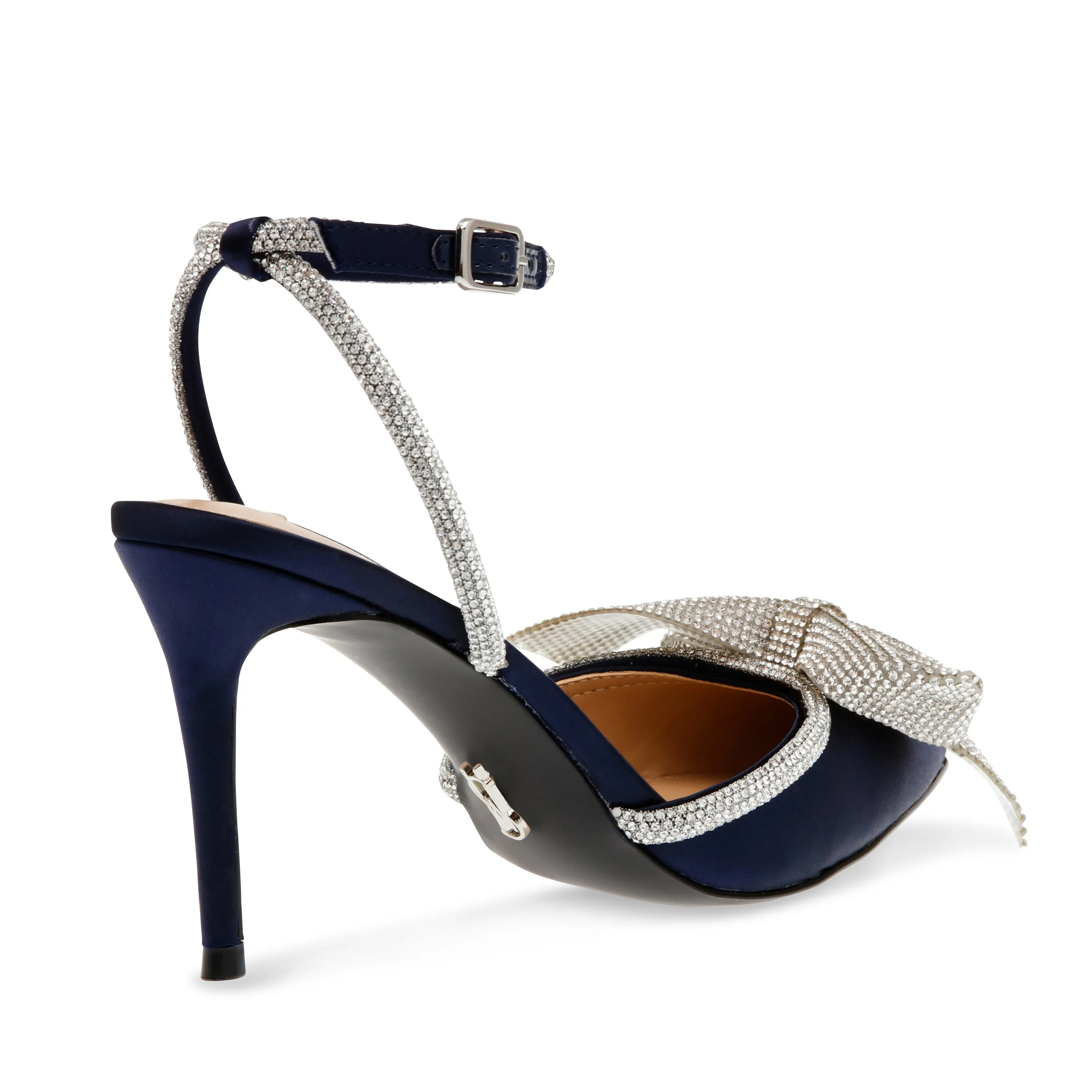 Luminoso Sandal NAVY SATIN