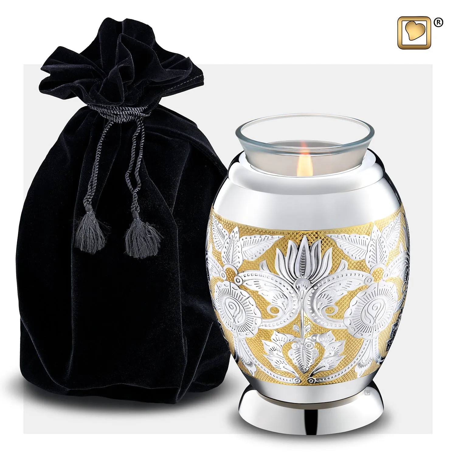 Monarch Jali (Tealight Urn) - T250