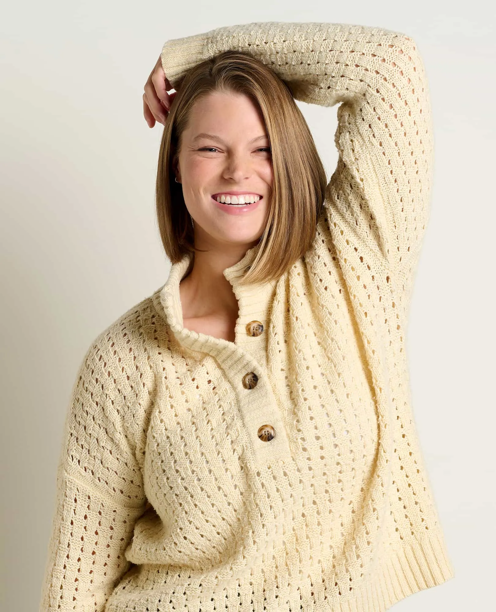 Moss Point Henley Sweater