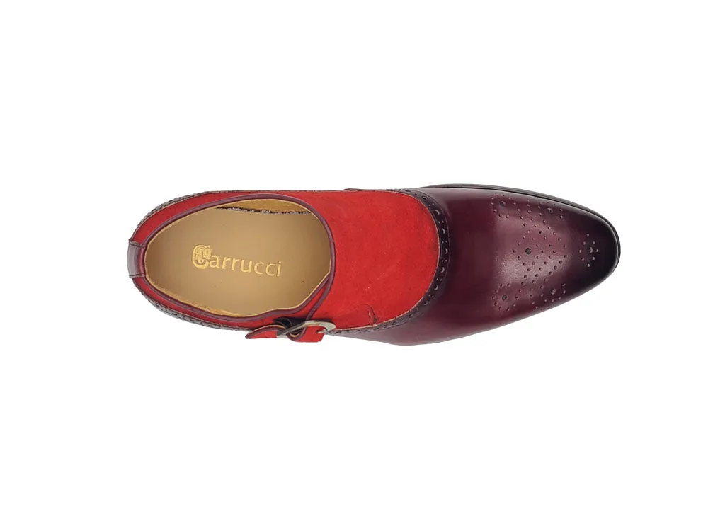 Multi Media Sling Style Single Monk Loafer