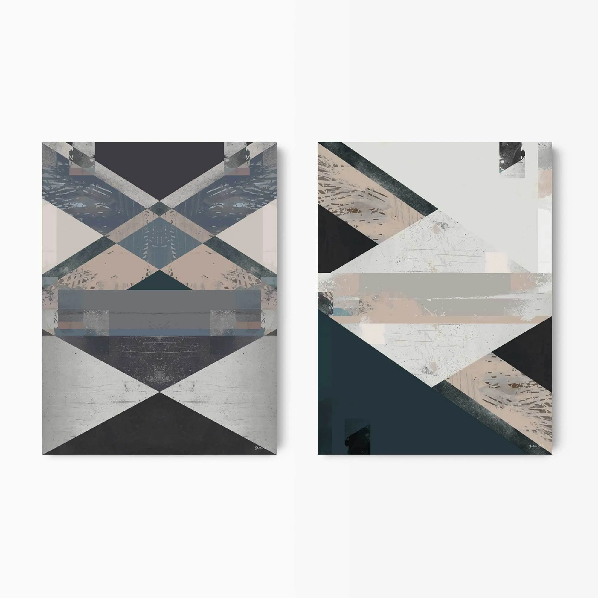 Native American Patterns Wall Art Set