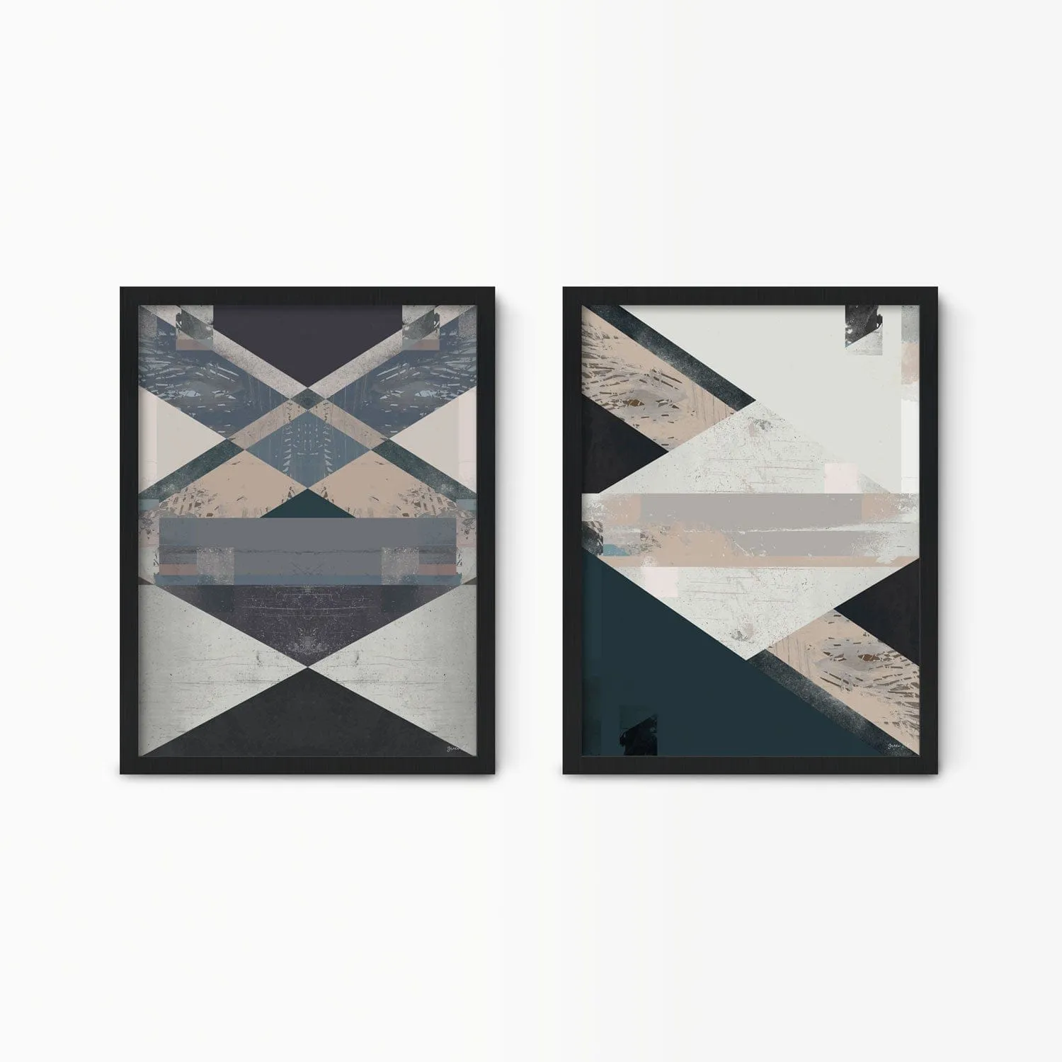 Native American Patterns Wall Art Set