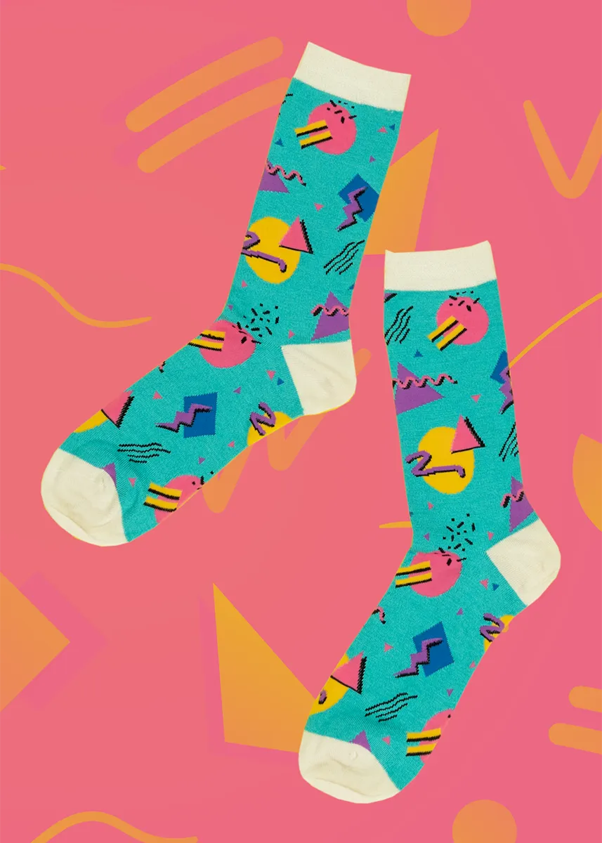 Nineties Vibes Women's Bamboo Socks