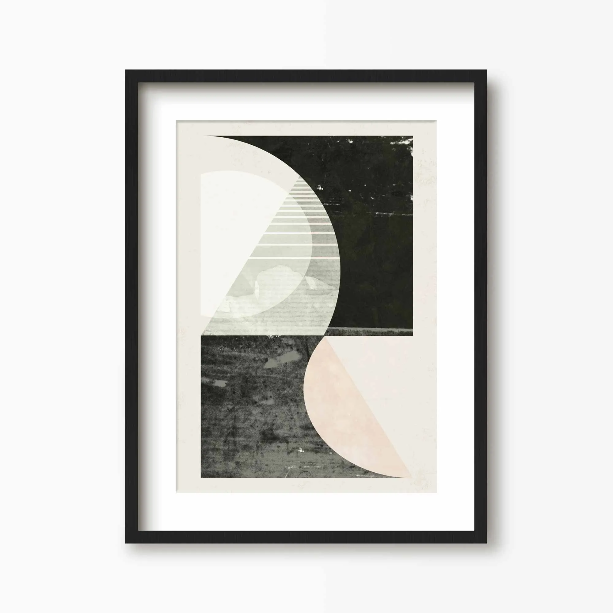 Outside In Abstract Art Print