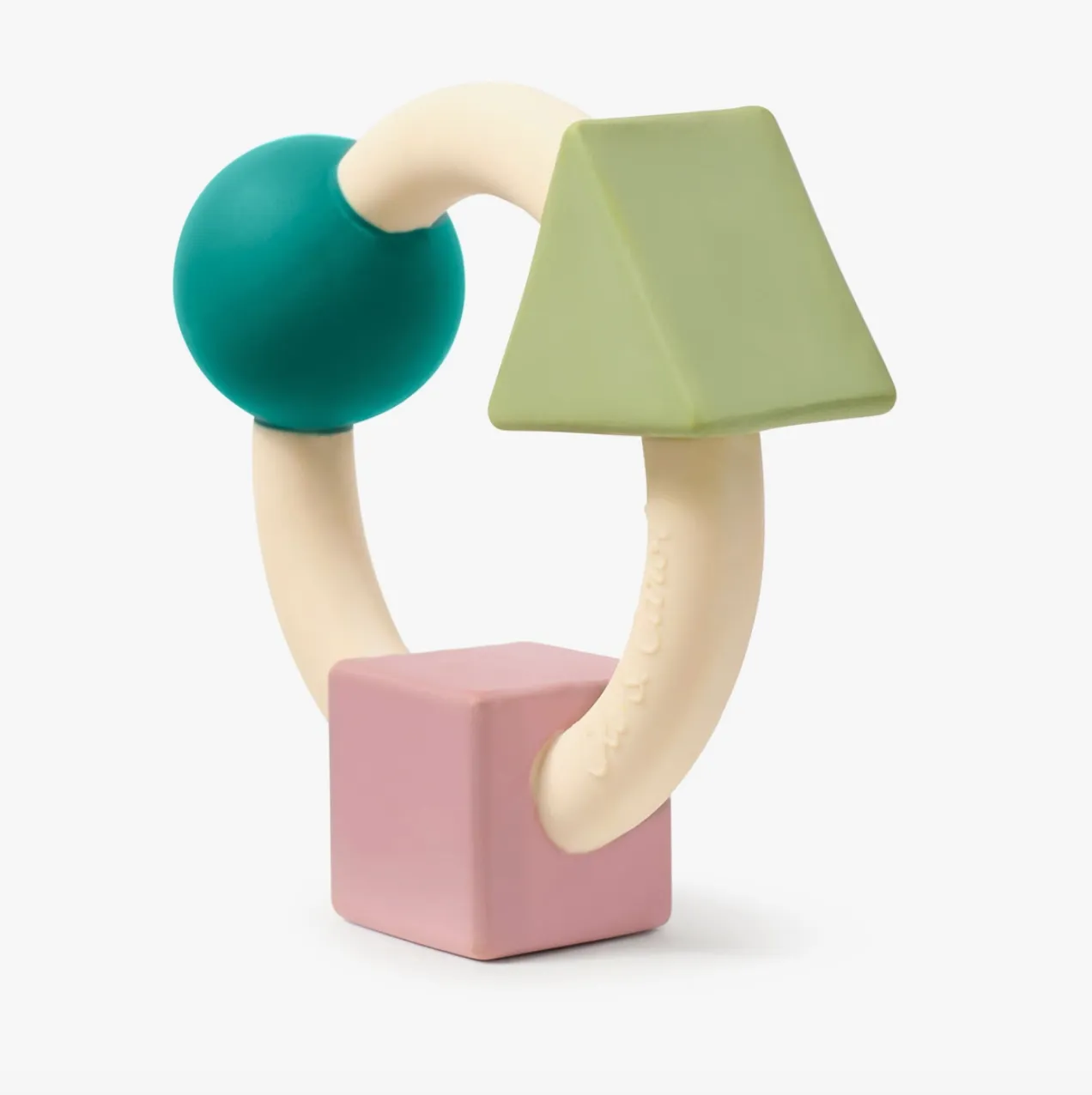 Pastel Bauhaus Teething Ring