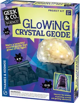 "Glowing Crystal Geode" - Science Kit