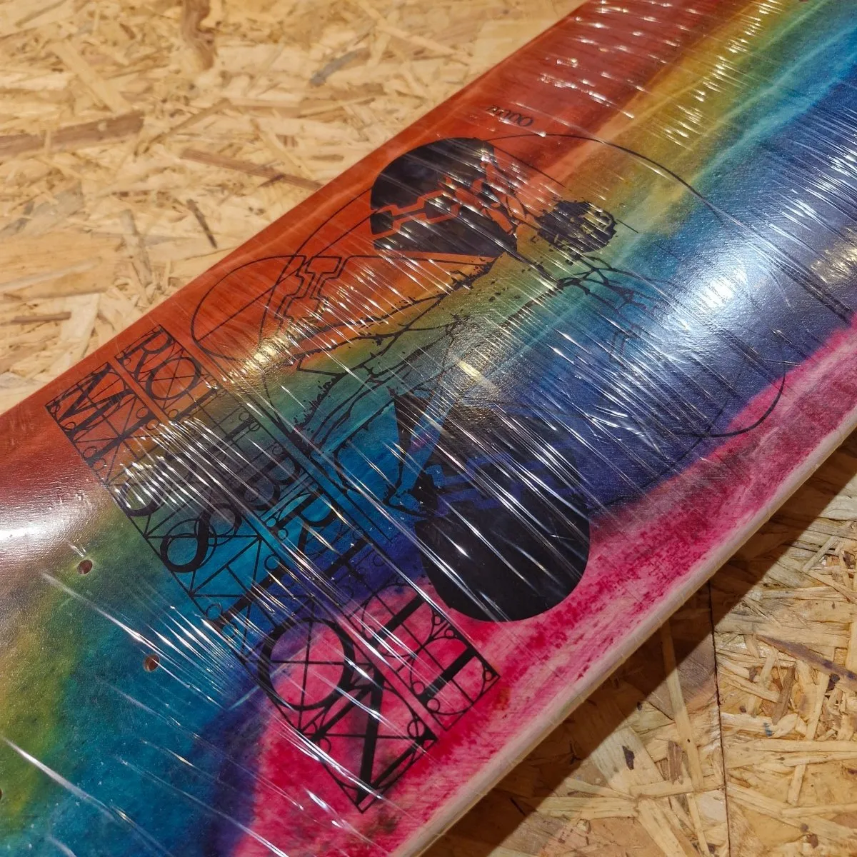 Rollbrett Mission Vitruvian 8.8 Logo Football Deck