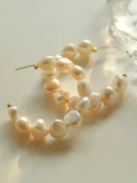 Special Shaped Baroque Pearl Earrings