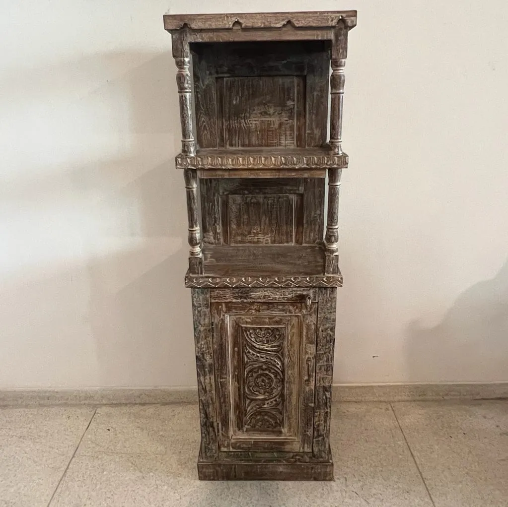 Tall, Slender  Wooden Cabinet : Sajeela