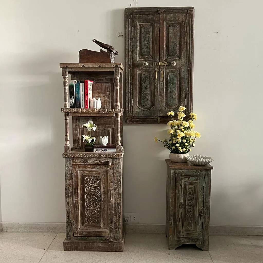 Tall, Slender  Wooden Cabinet : Sajeela