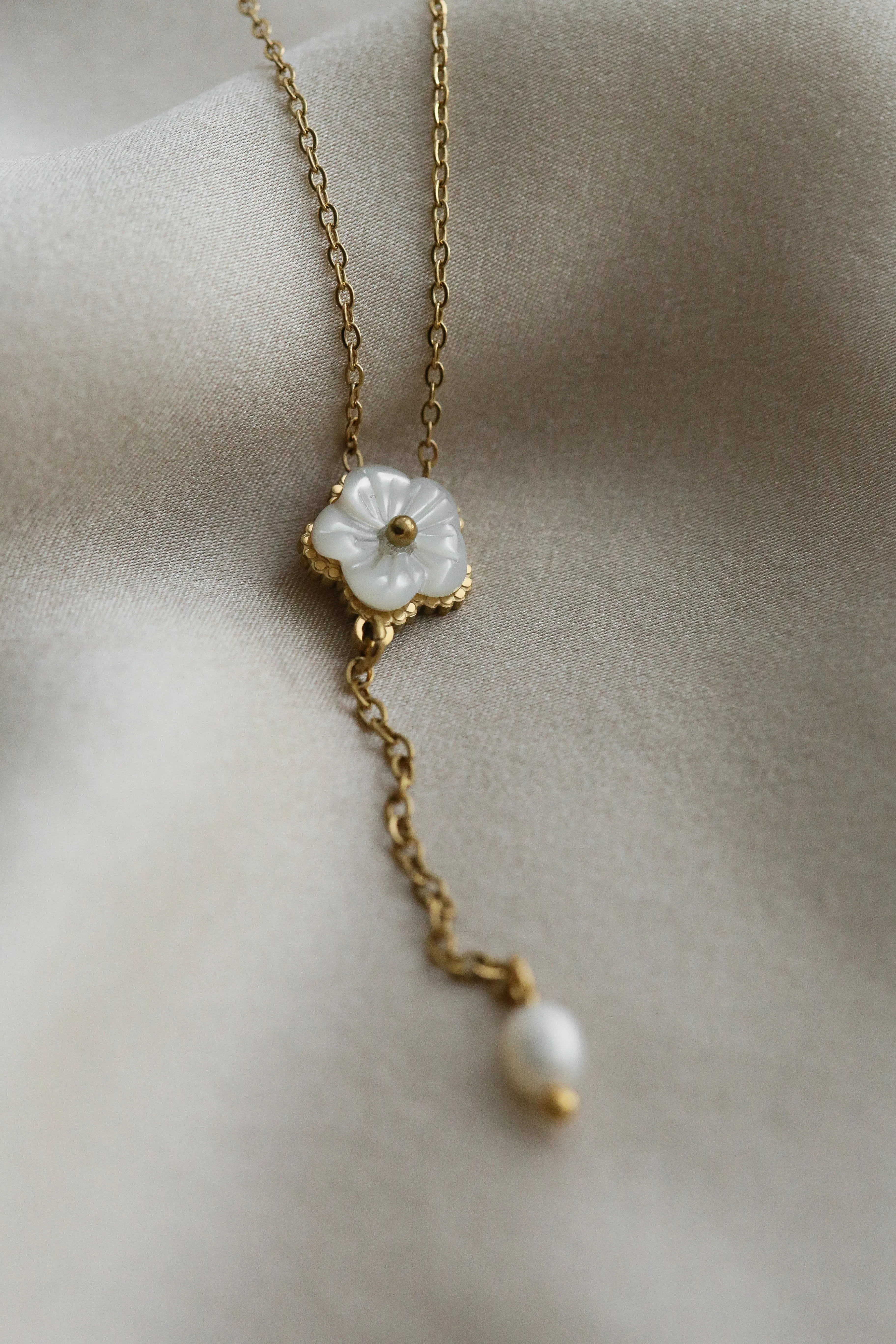 Venus Lariat Necklace