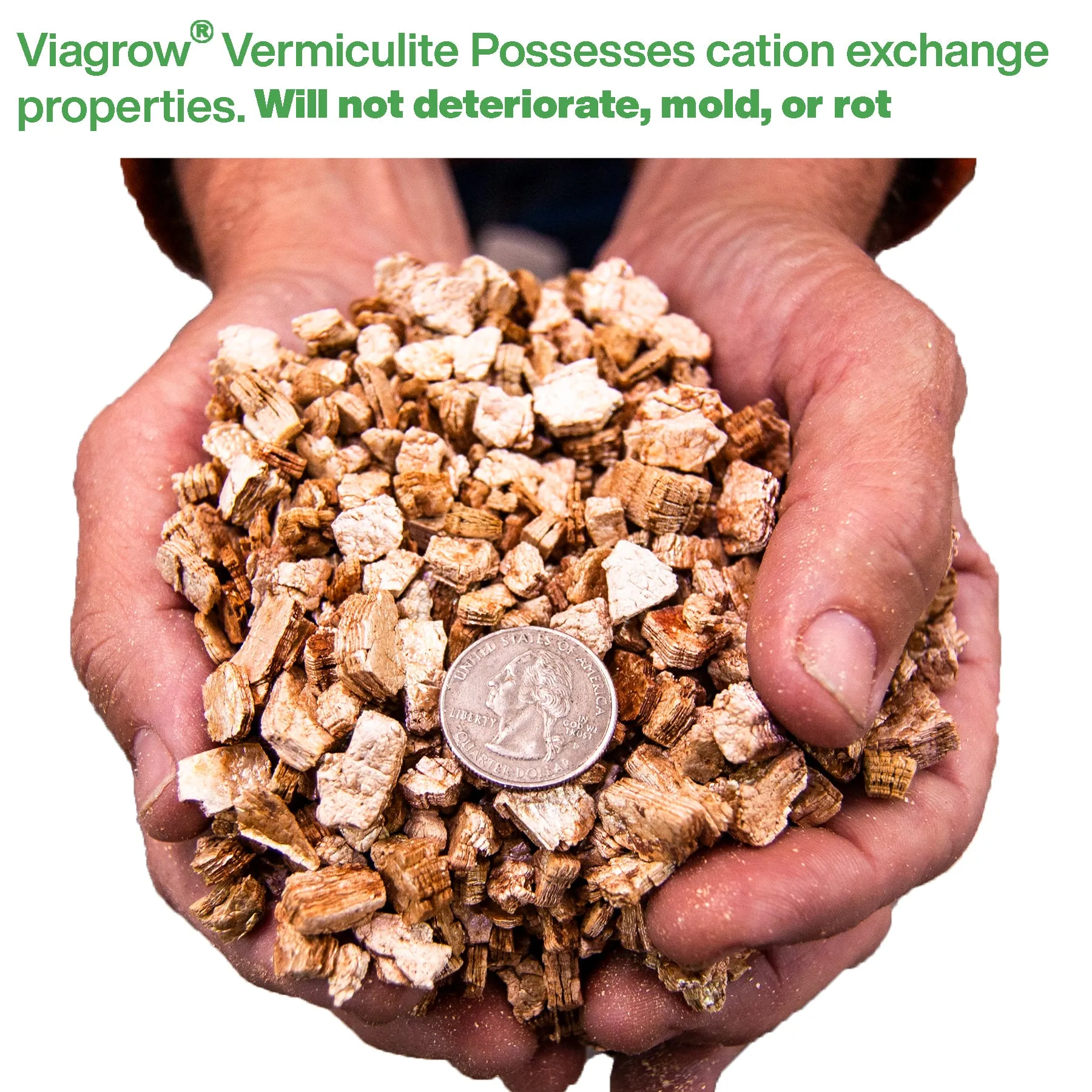 Viagrow 0.5CU. FT. Vermiculite Coarse and Chunky Grade