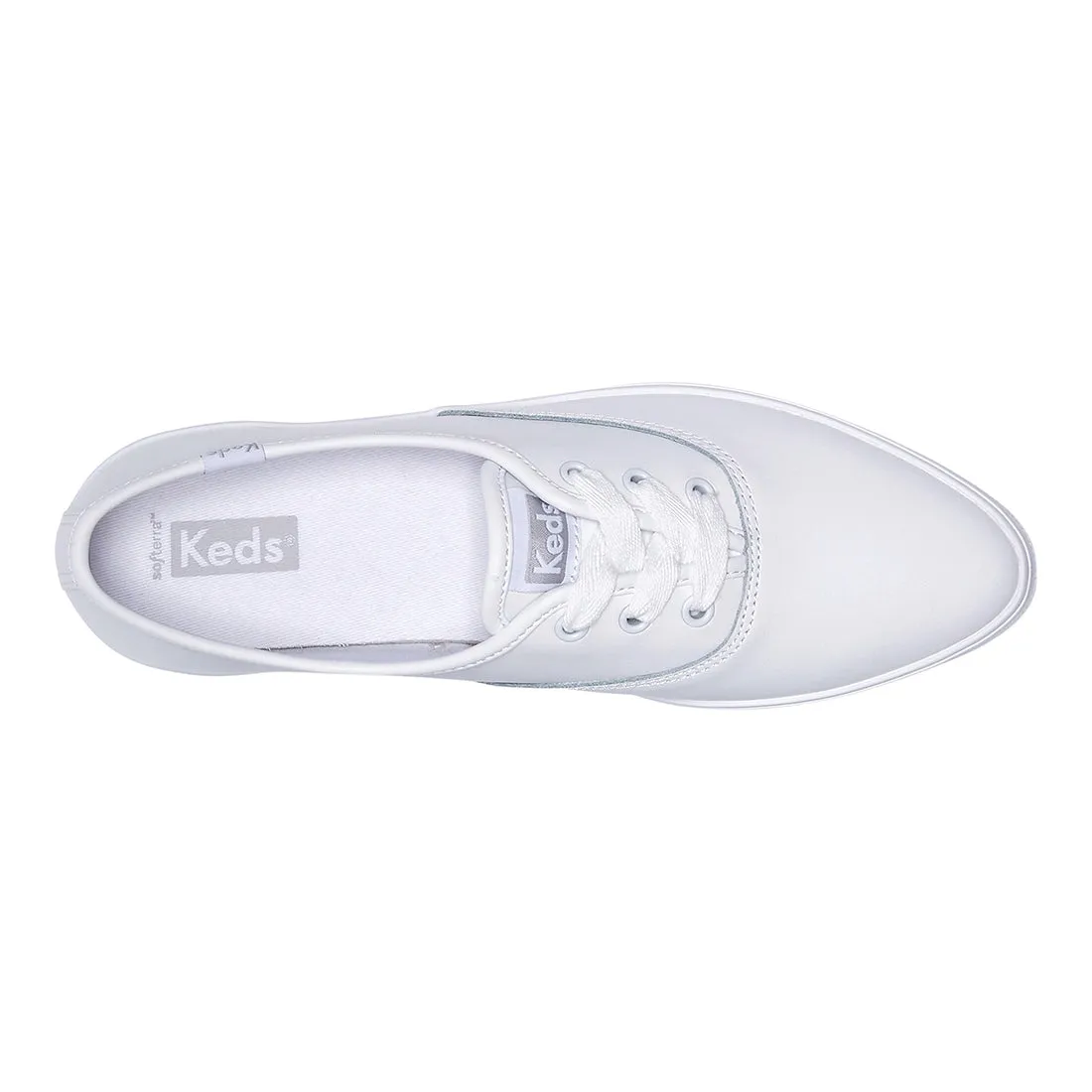 Women's Point Leather Sneaker White (WH67982)