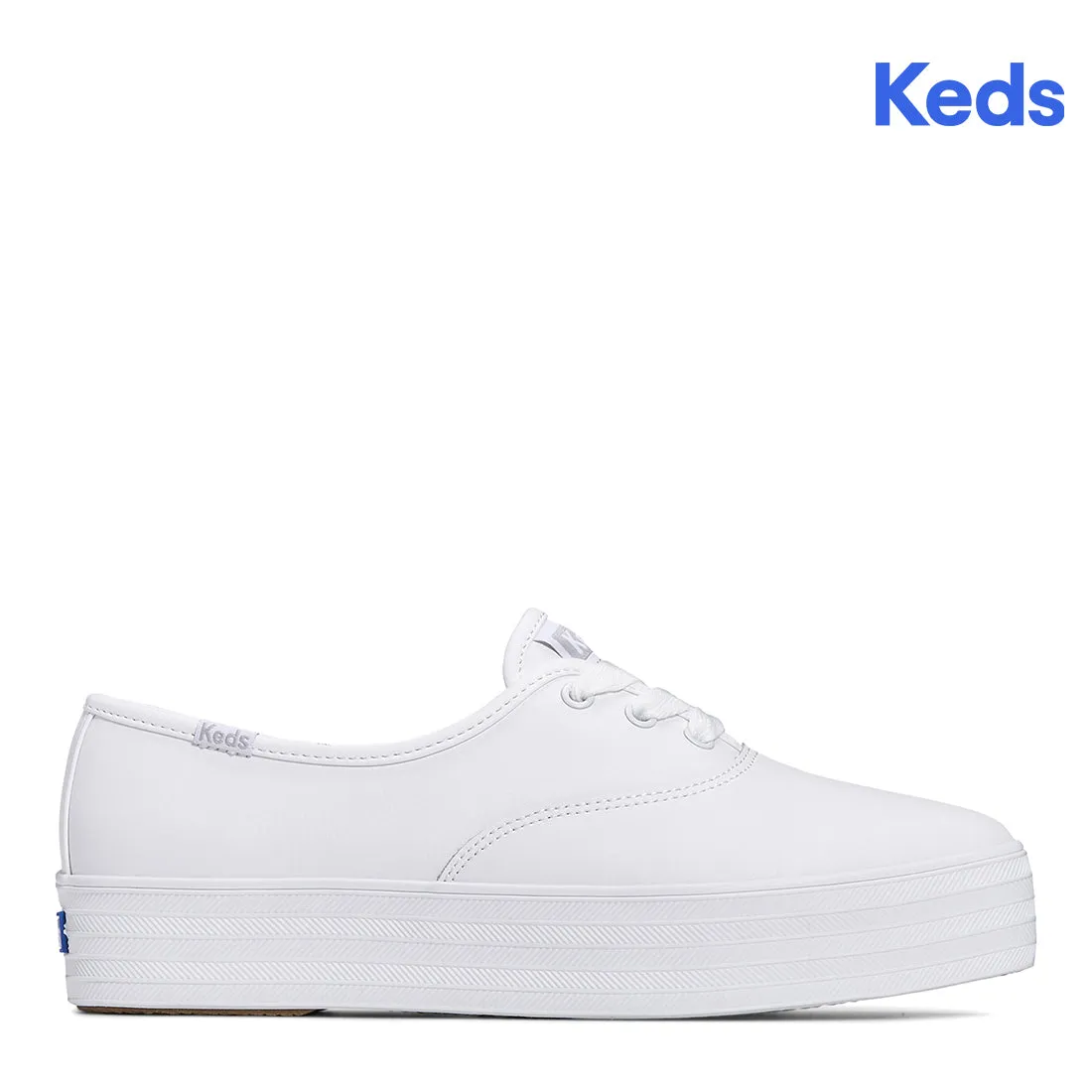 Women's Point Leather Sneaker White (WH67982)